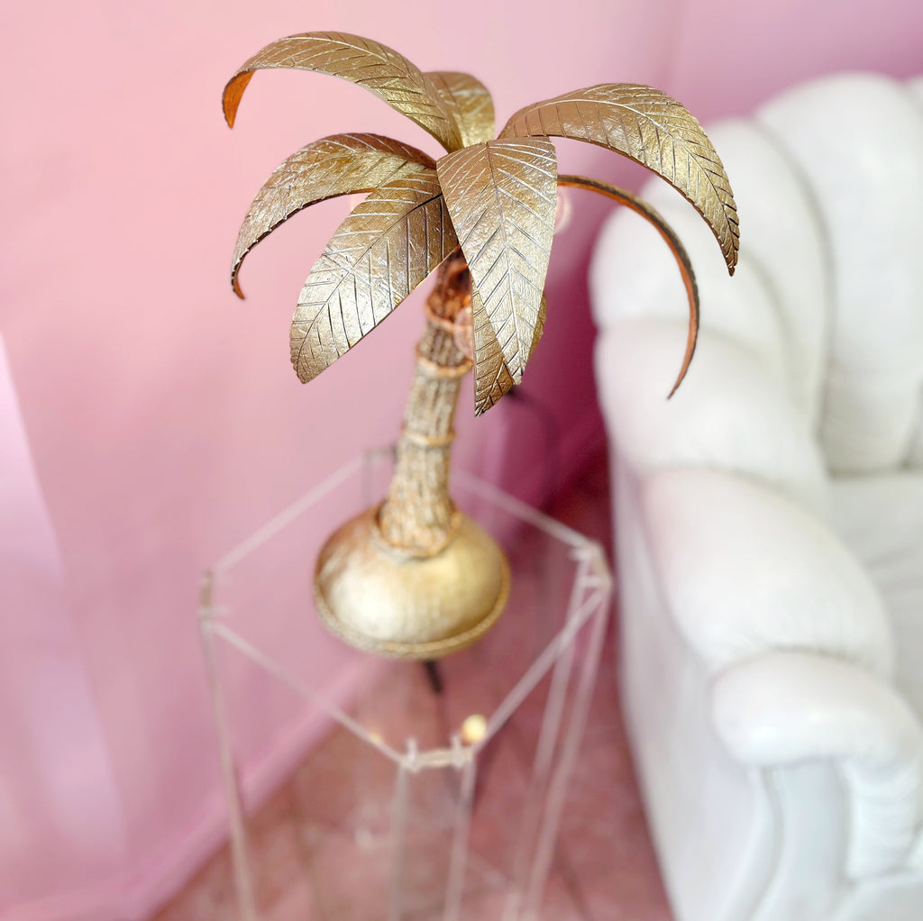 Lampe de table Palmier 70s