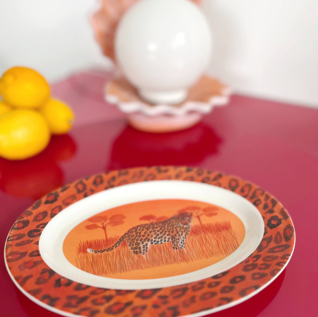 Duo de plateaux fauves