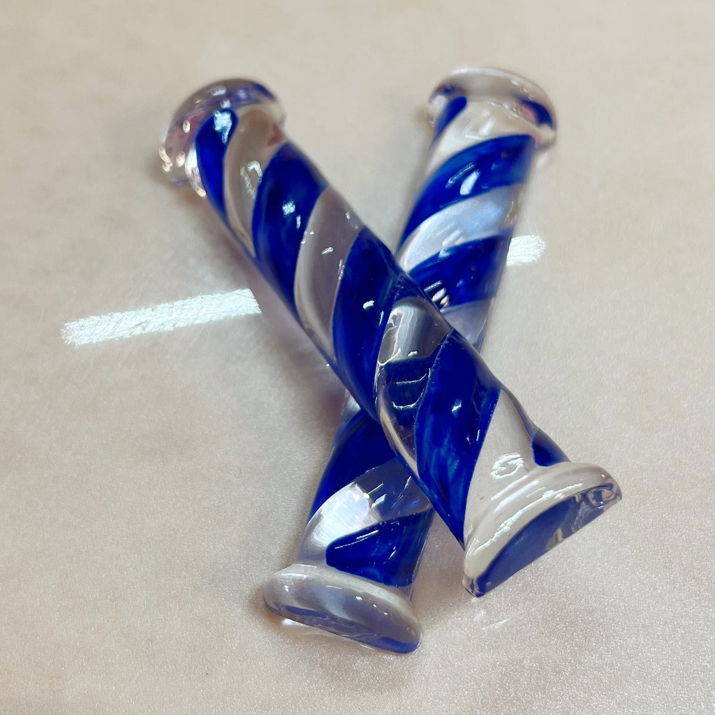 Portes-couteaux torsadés Murano