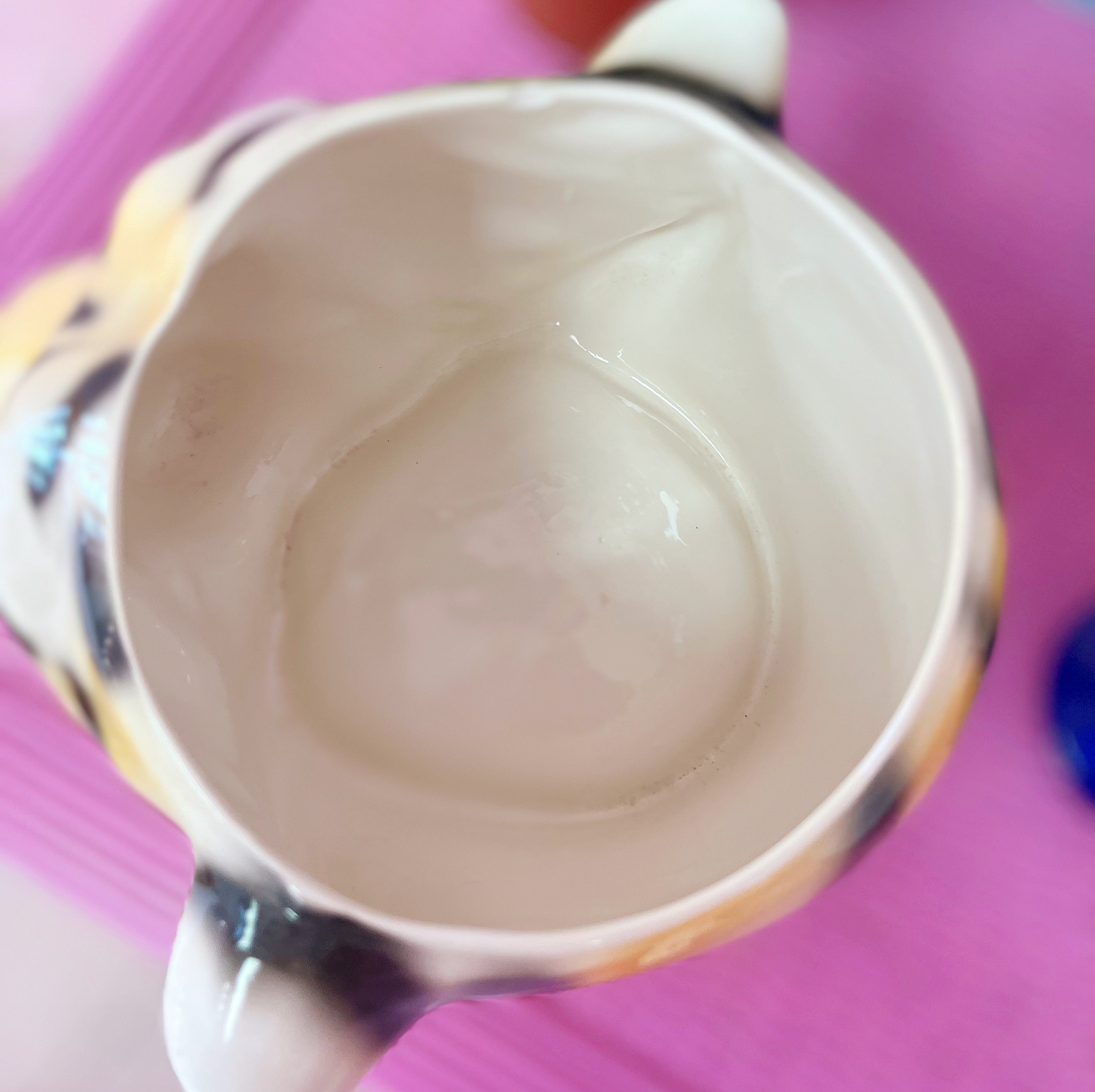 Cache-pot tigre vintage