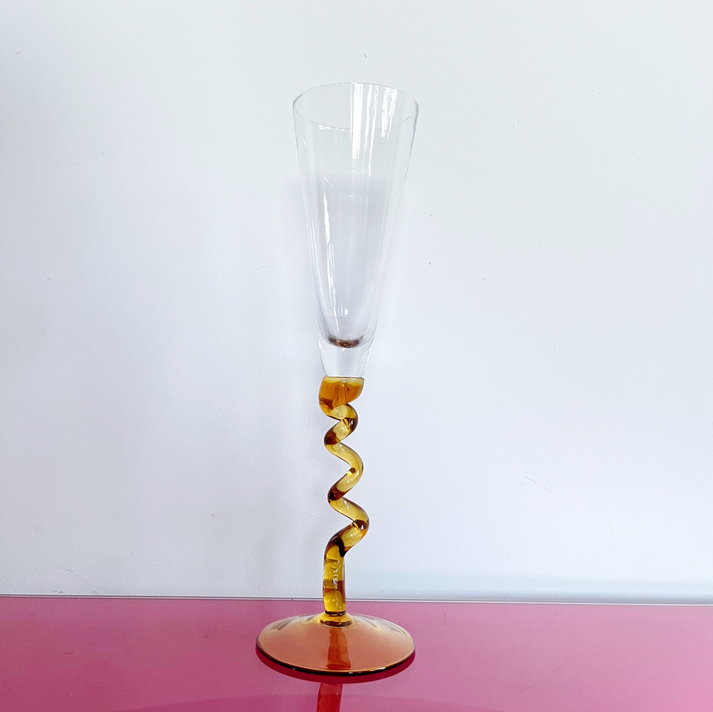 Duo de verres zig-zag