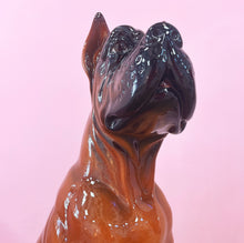 Load image into Gallery viewer, Boxer géant en céramique - Made in Spain - 70’s
