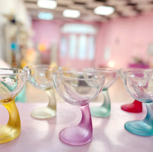 Charger l&#39;image dans la galerie, Coupes à glace Italie multicolores vintage
