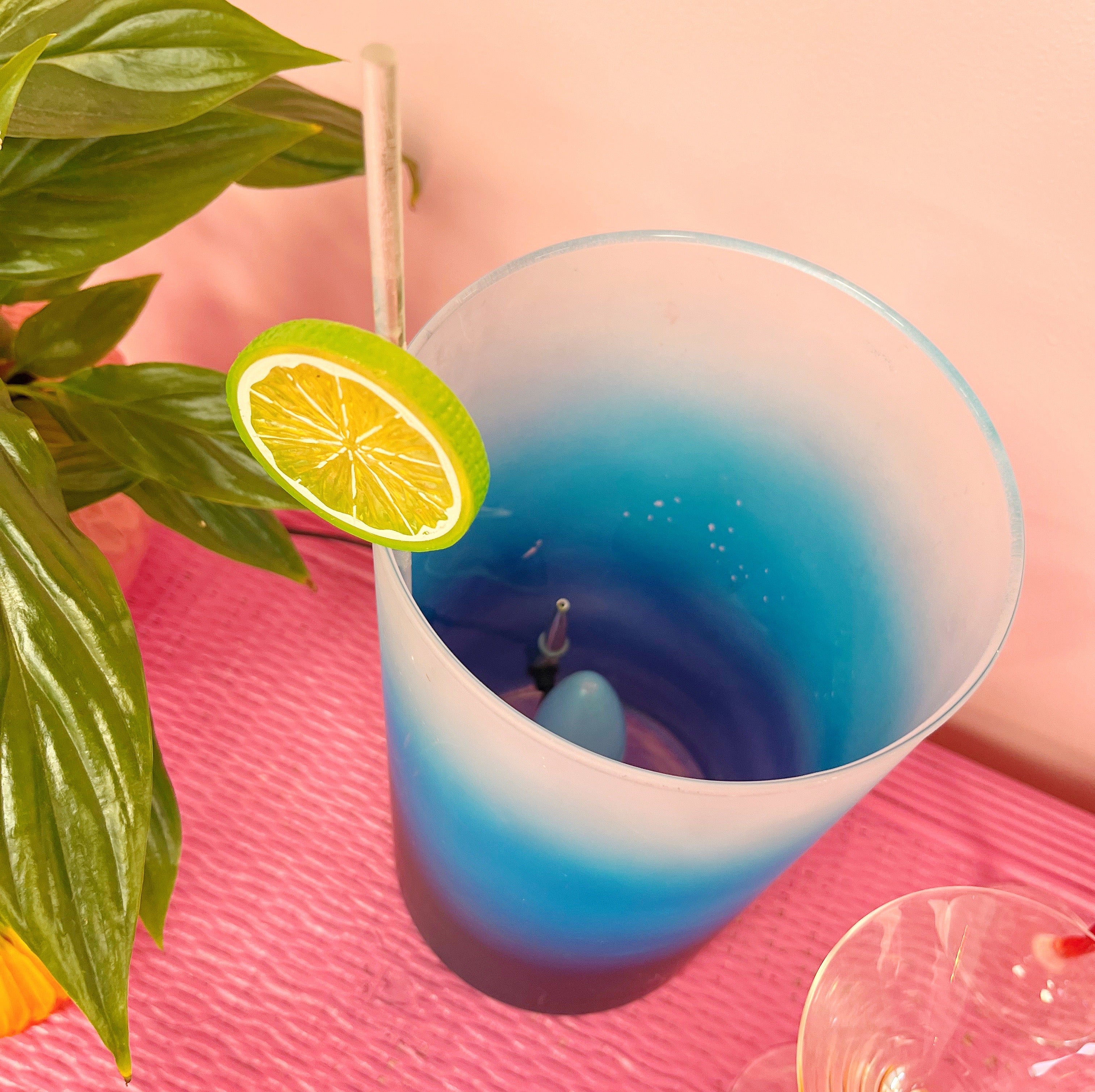 Lampe cocktail XL 80s Blue Lagoon