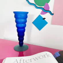 Load image into Gallery viewer, Frosted Glass Wavy Vase
