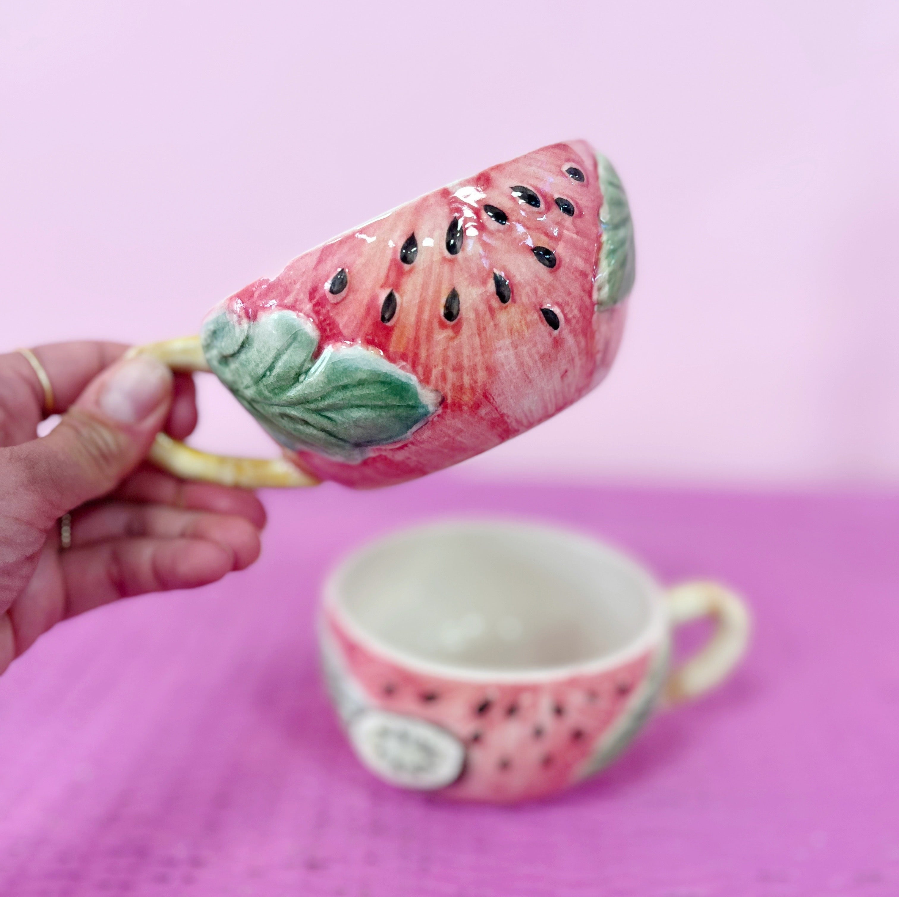 Grandes tasses pastèques