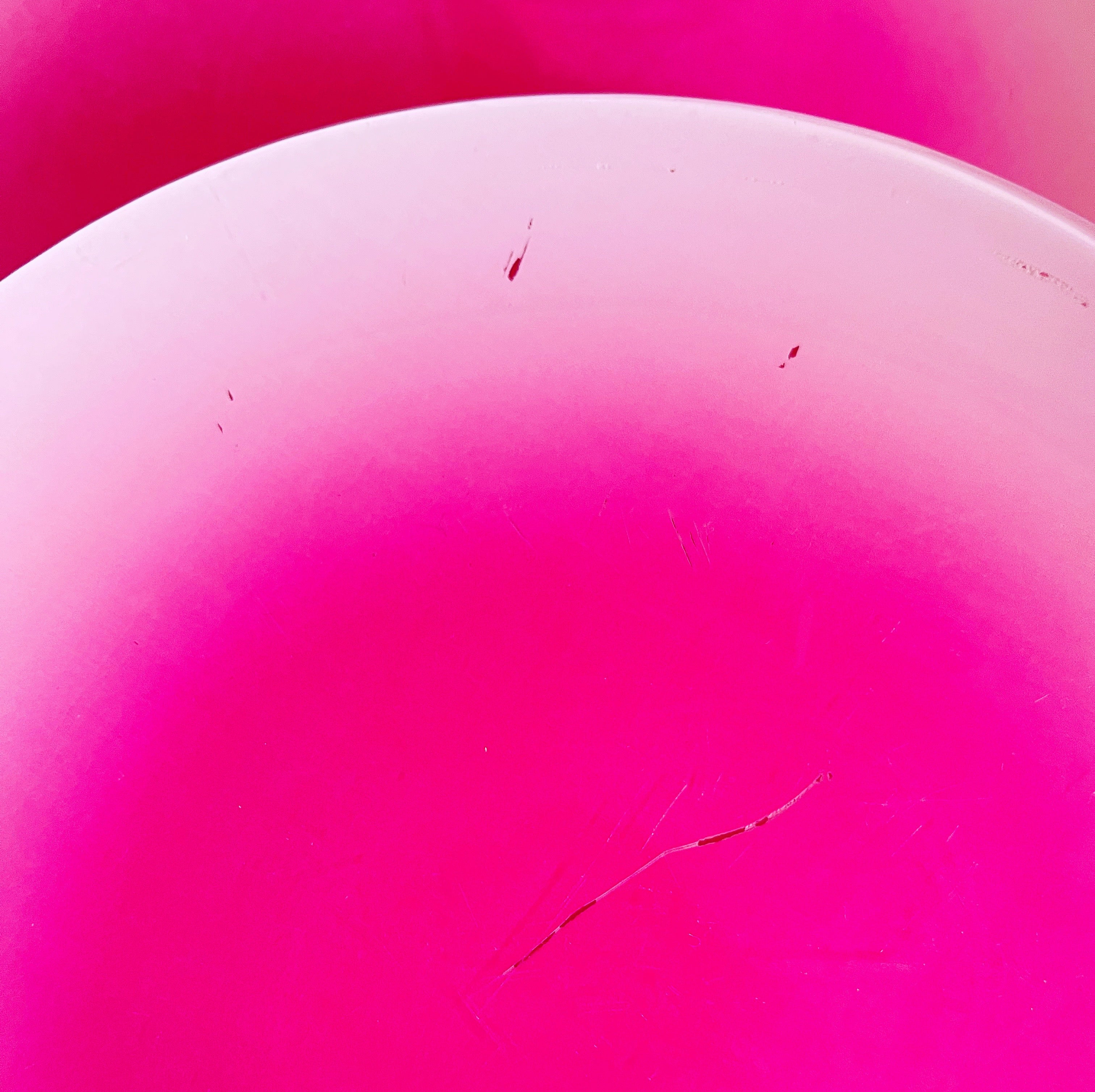 Assiettes gradient rose