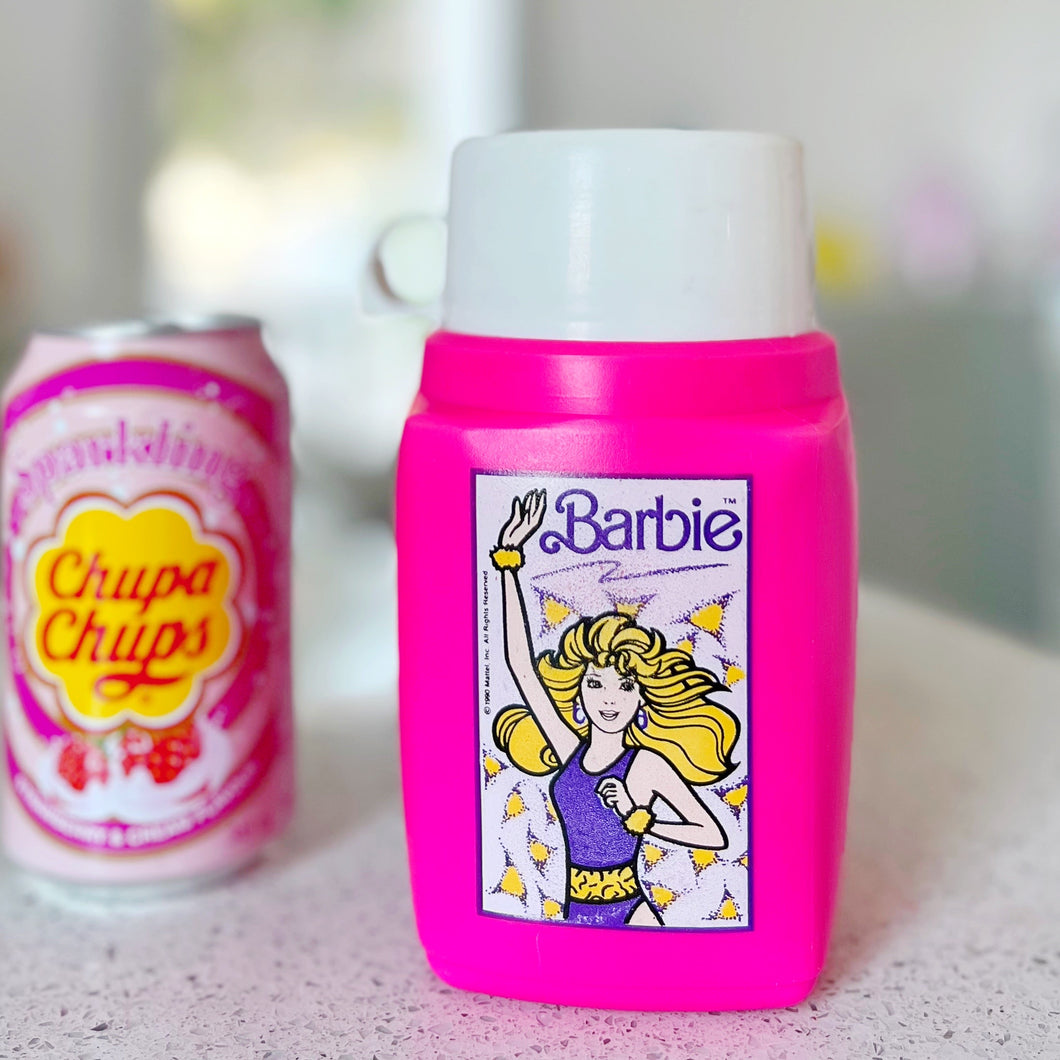 Thermos vintage 80s Barbie