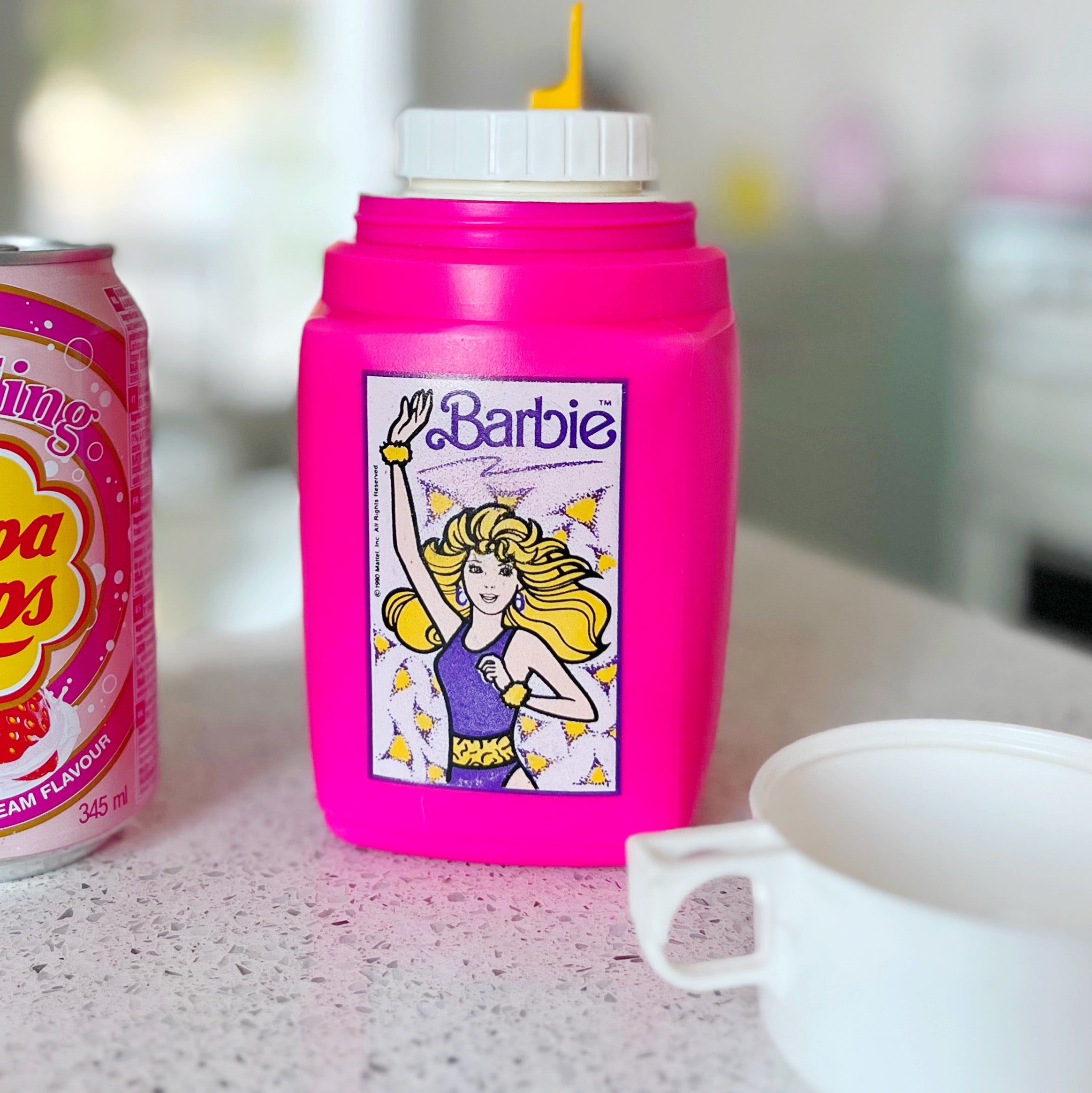Thermos vintage 80s Barbie