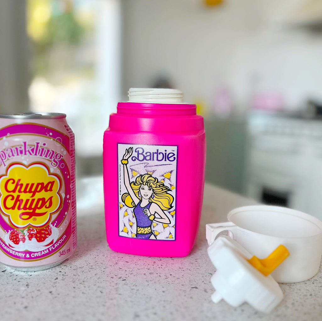 Thermos vintage 80s Barbie