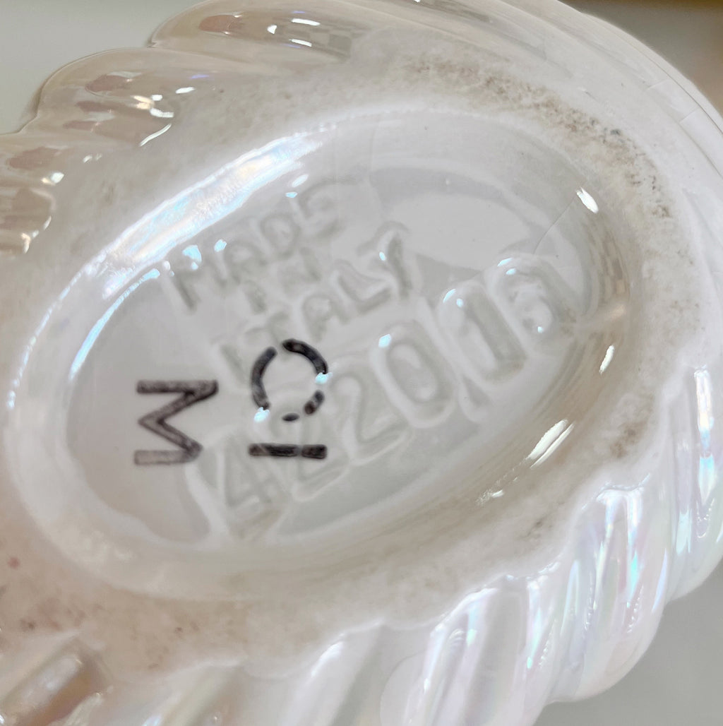 Grande boîte coquillage Made in Italy 80s