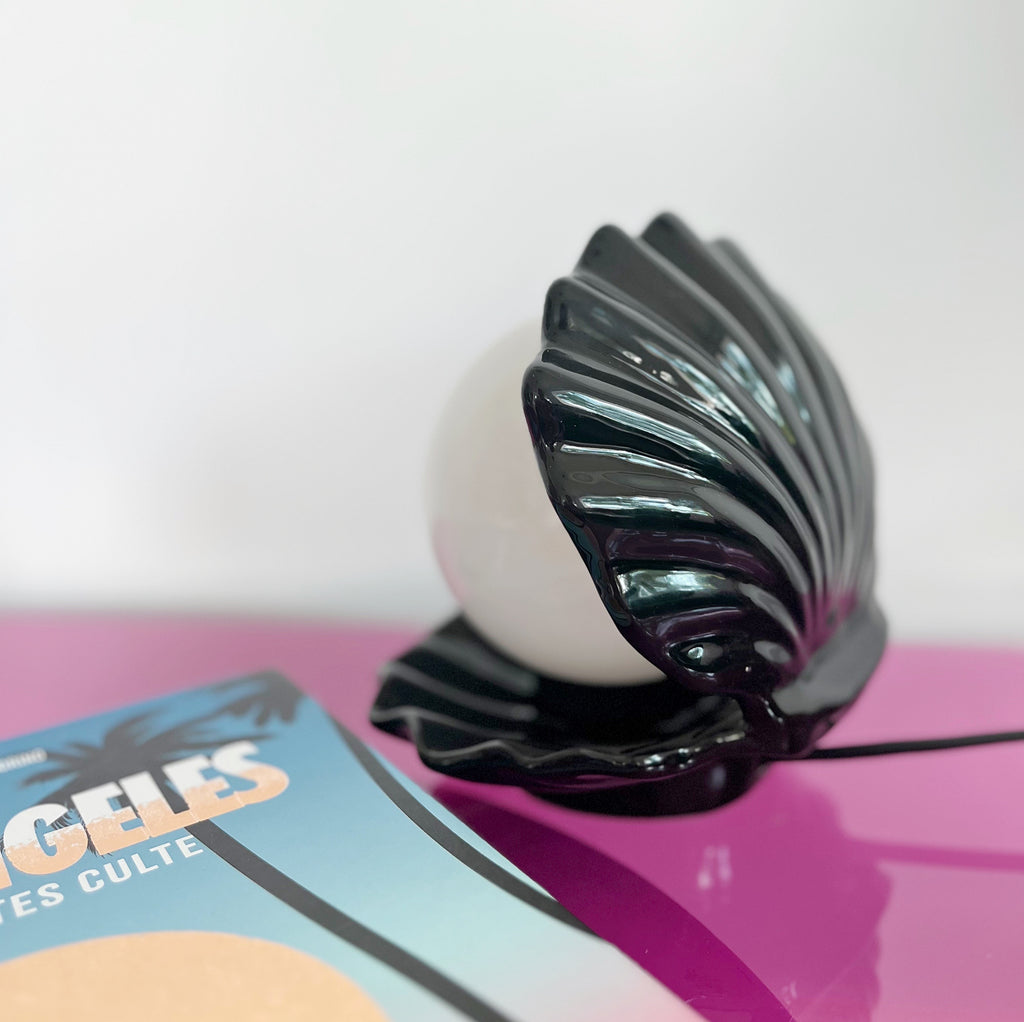 Lampe coquillage vintage