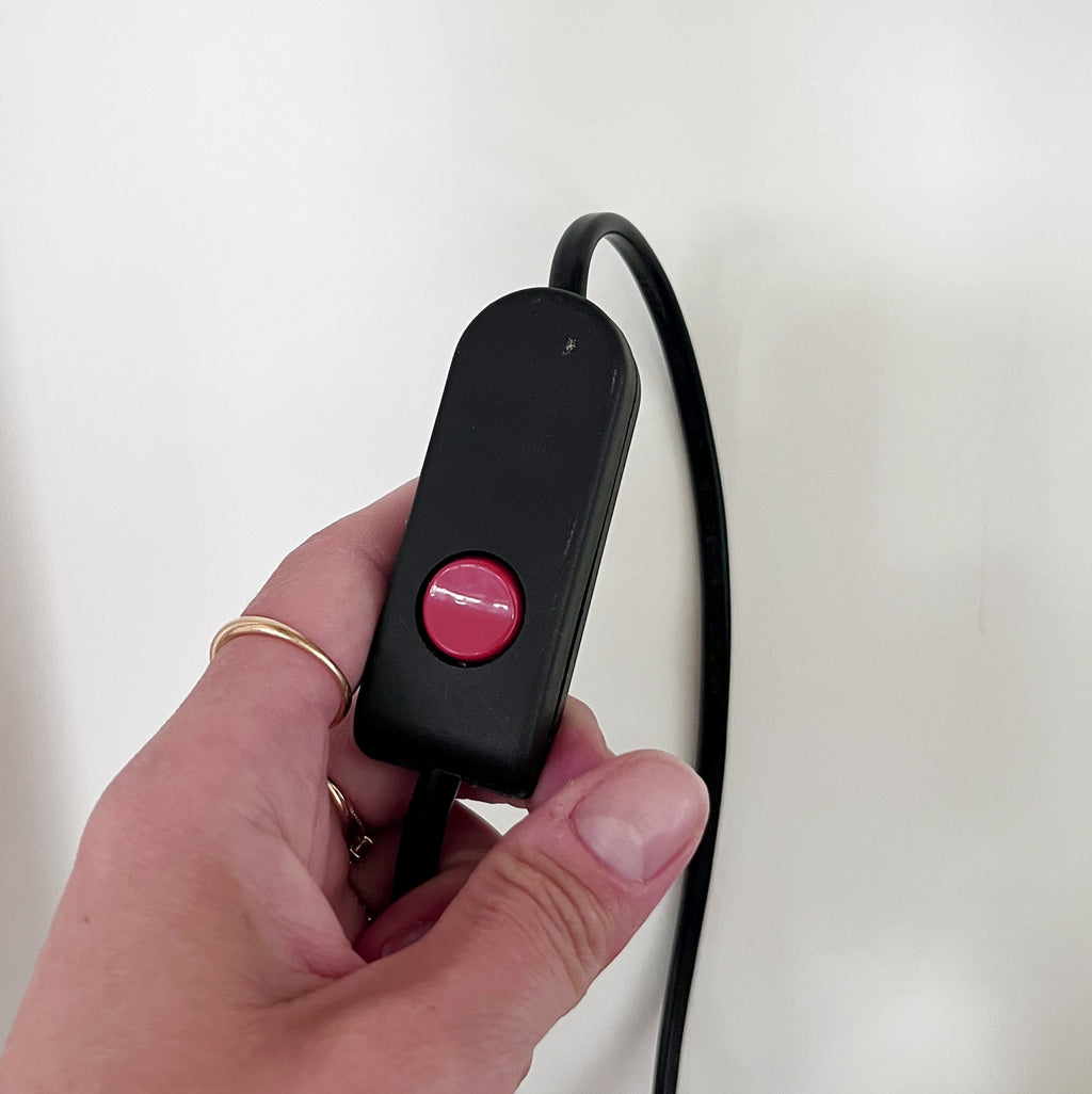 Lampe coquillage vintage