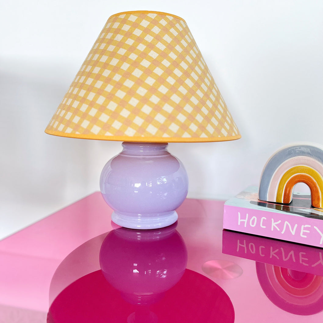 Lampe vintage Lilas