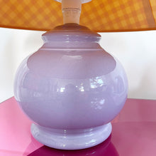 Load image into Gallery viewer, Vintage Lilac Lamp
