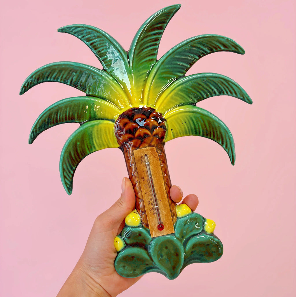 Palmier en céramique de Vallauris, A. Ferlay, années 50-60