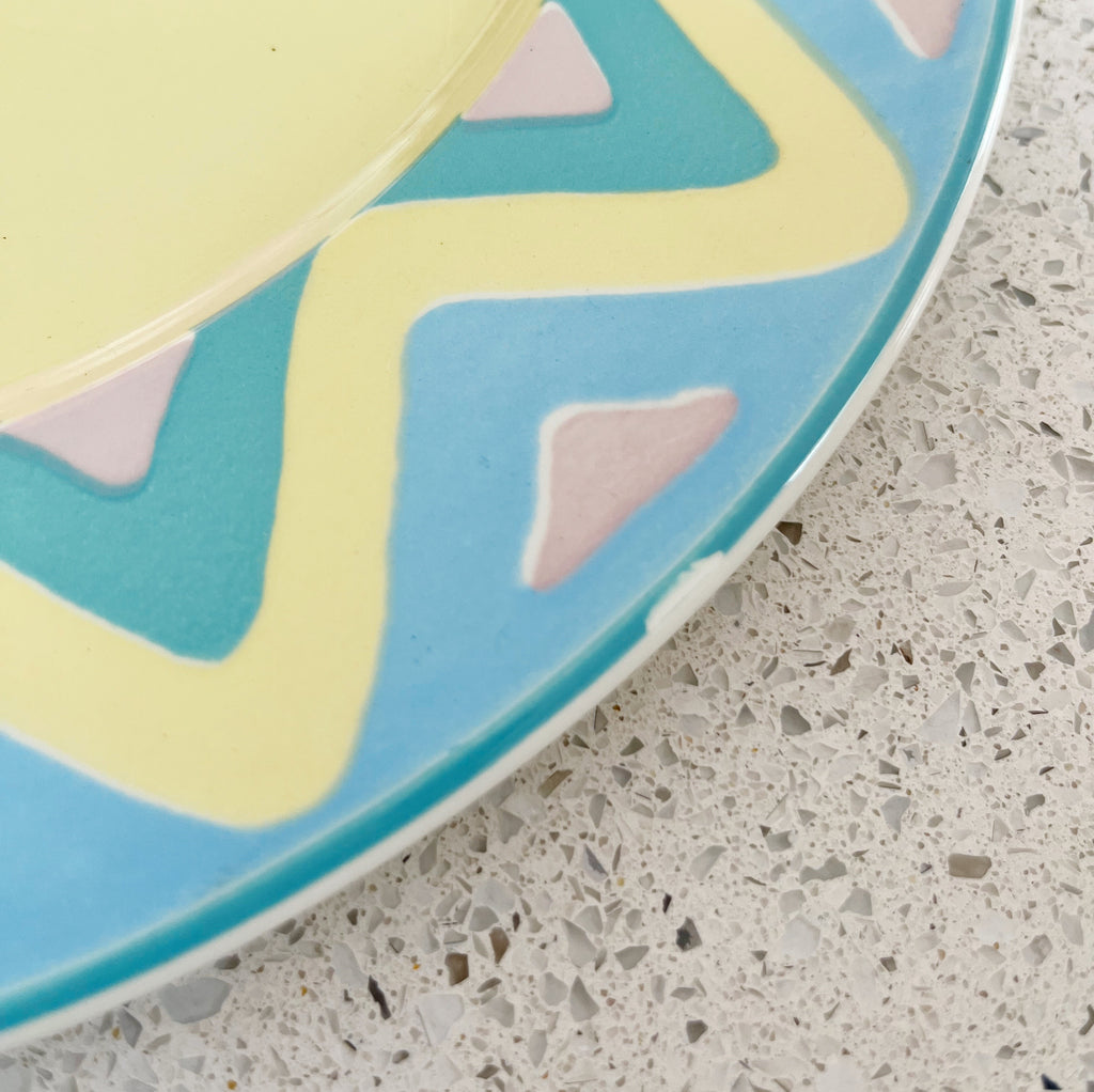 Plat collection "Arizona" vintage maison Pagnossin made in Italy