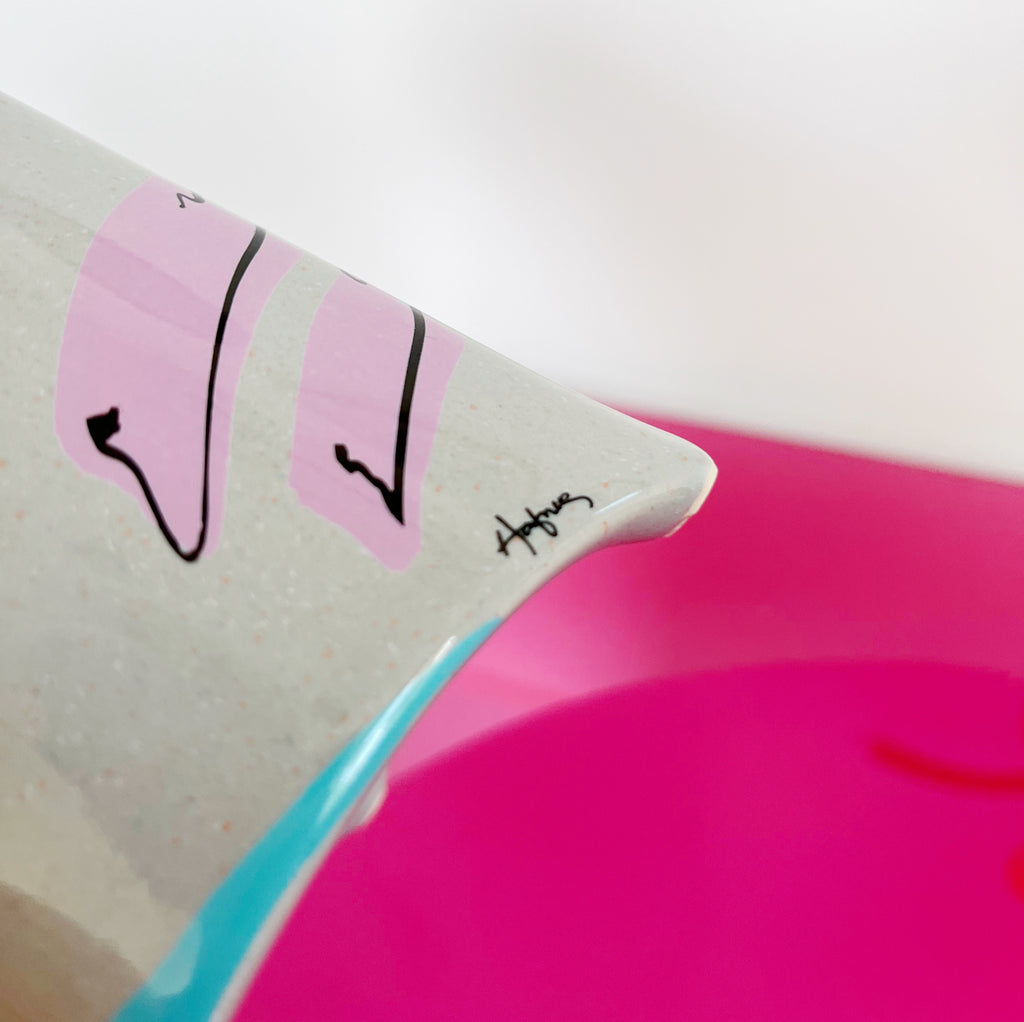 Vase géométrique par Dorothy Hafner pour Rosenthal