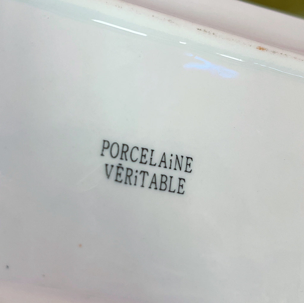 Cendrier panthère en porcelaine - Petit format-années 80