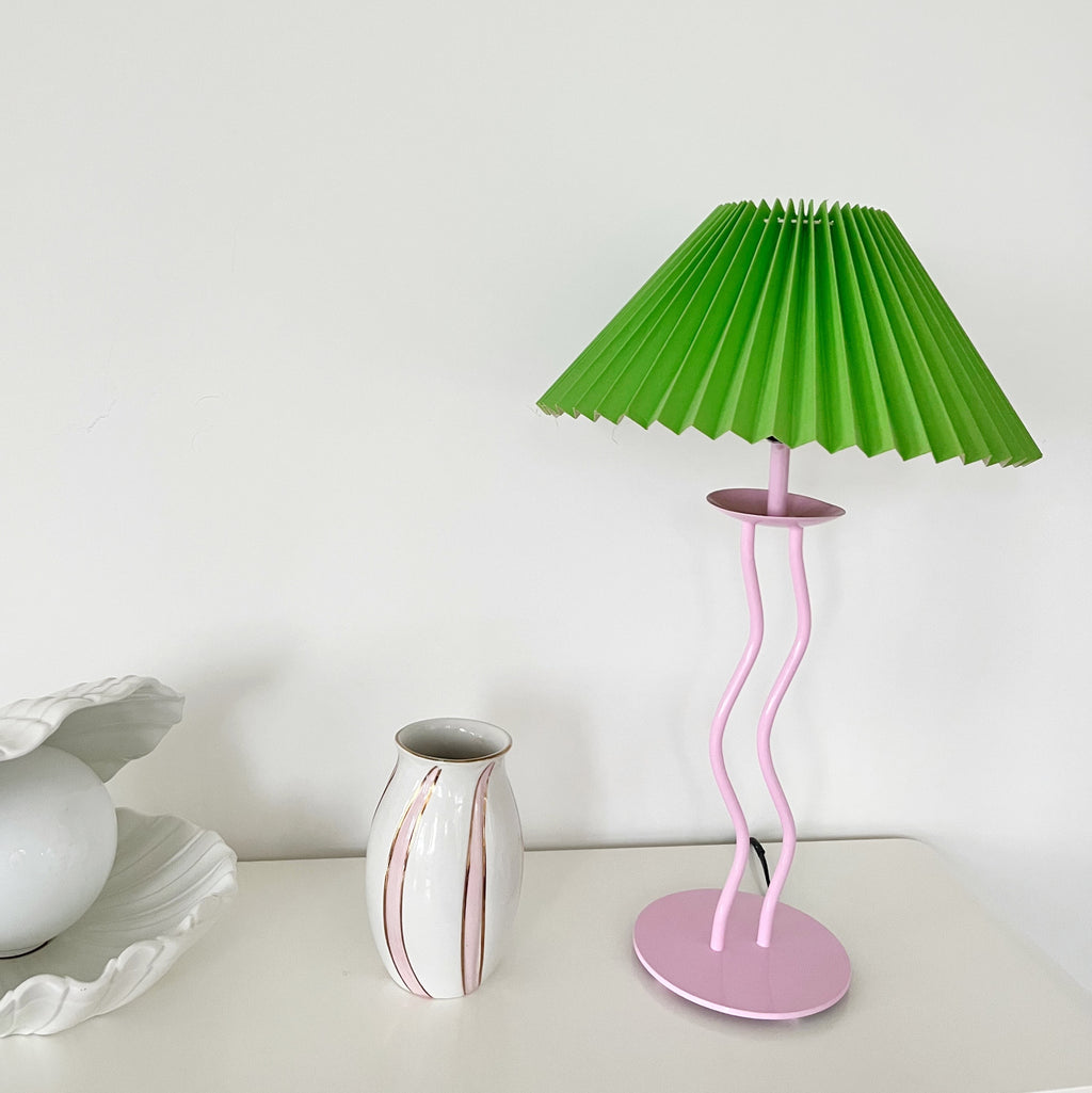 Lampe zig-zag vintage Habitat 80s
