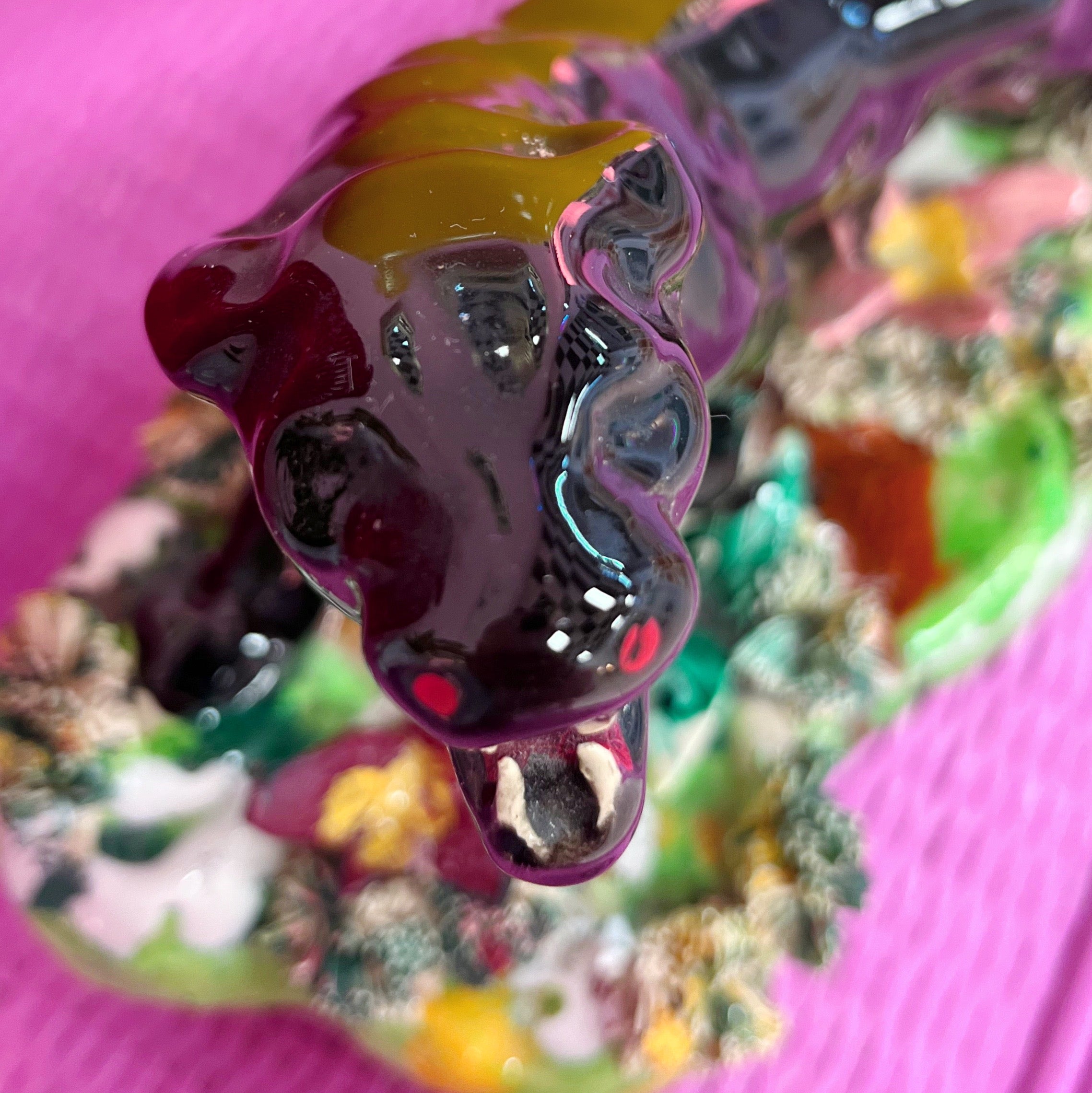 Panthère noire 60s signée Vallauris