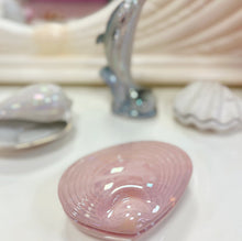 Load image into Gallery viewer, Coffret coquillage rose iridescente grand format
