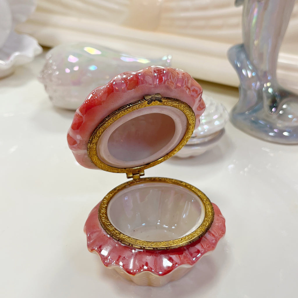 Coffret à bijoux coquillage vintage