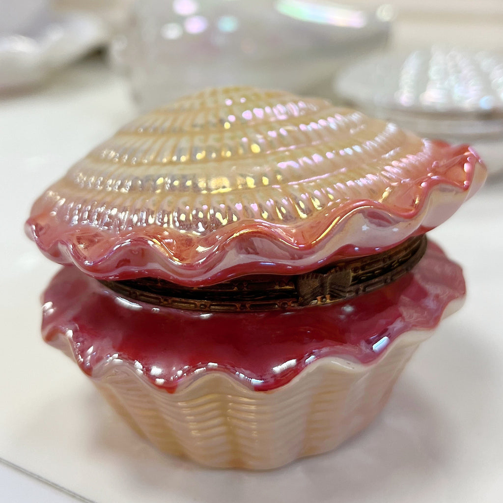 Coffret à bijoux coquillage vintage