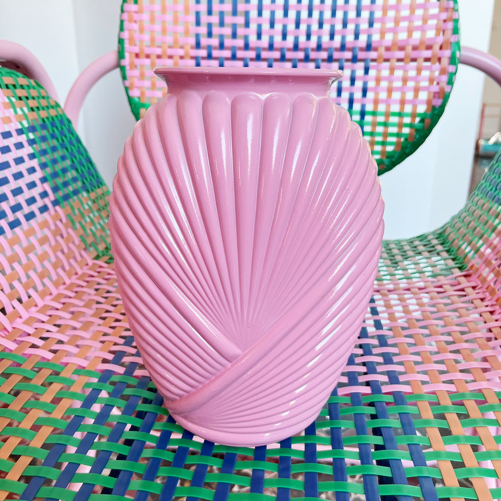 vase coquillage art deco