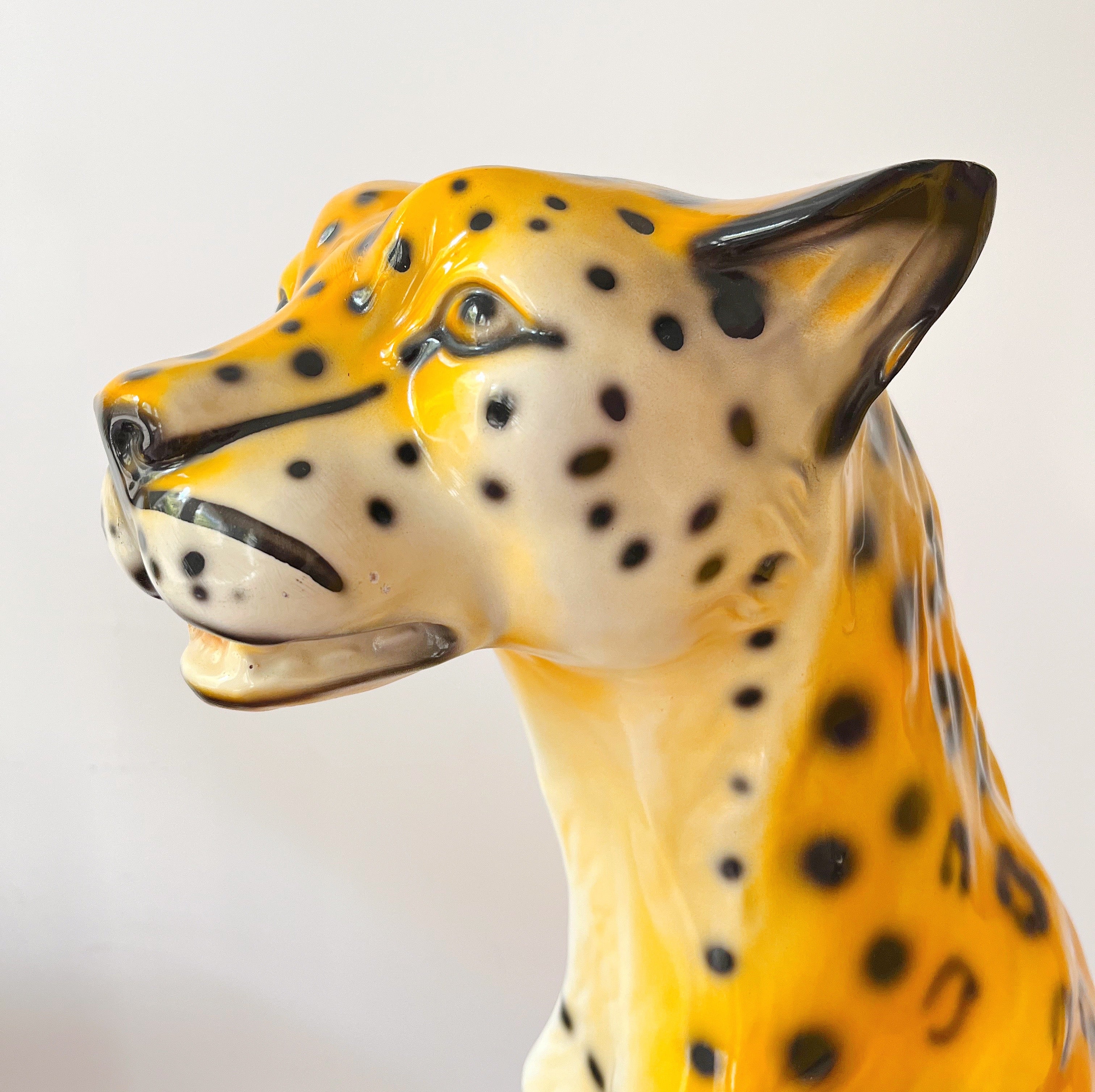 Grande panthère style guepard, vintage années 70