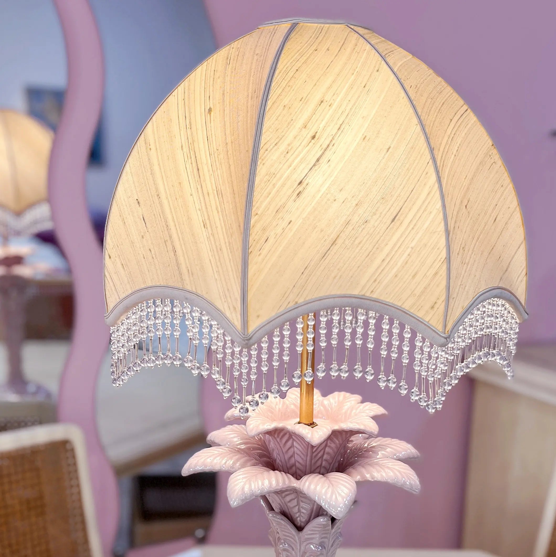 abat-jour Annick Naudy dôme palmier
