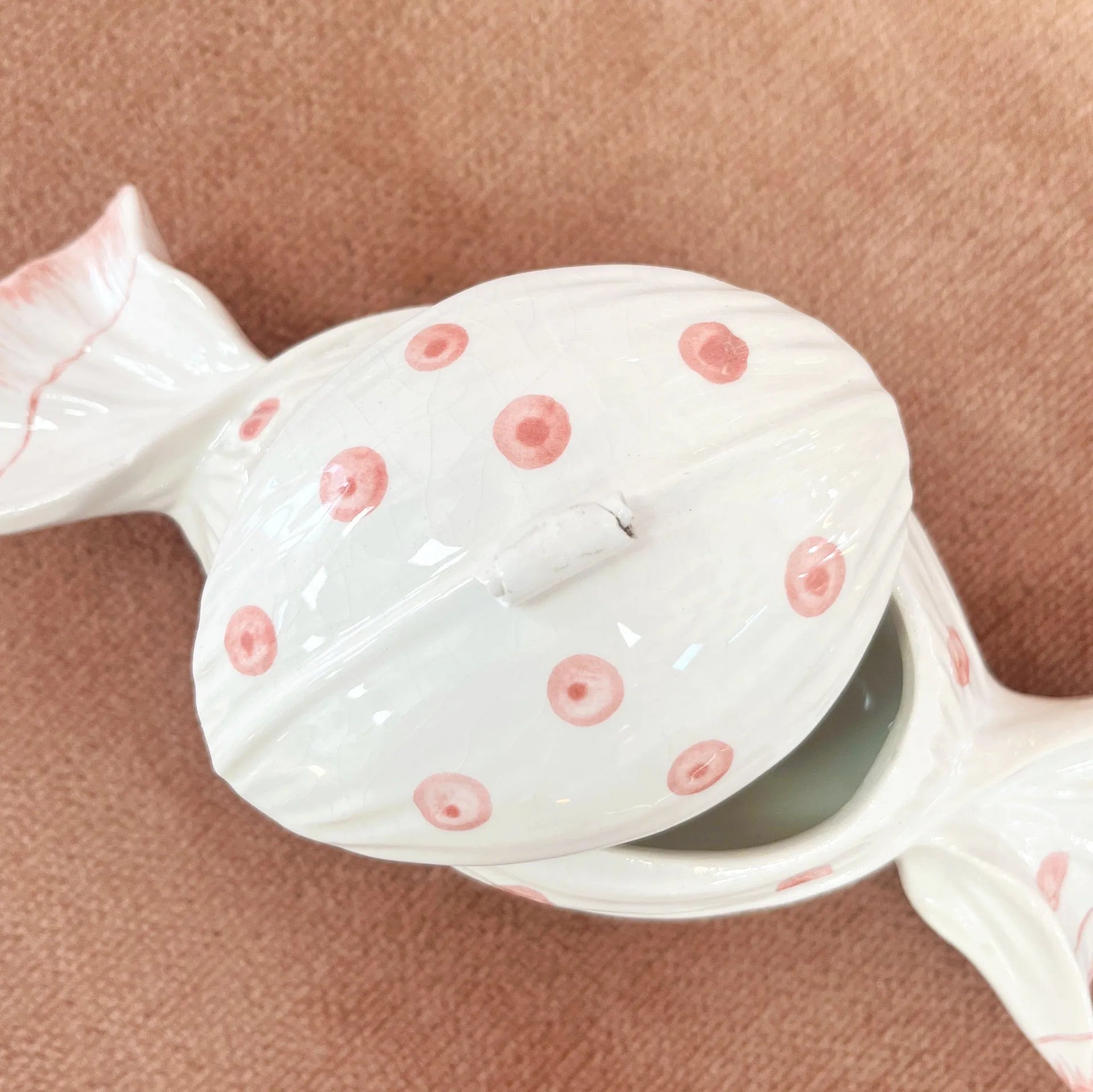 Boîte bonbon en porcelaine – Original Bassano, Italie, années 70 - Club Barbara