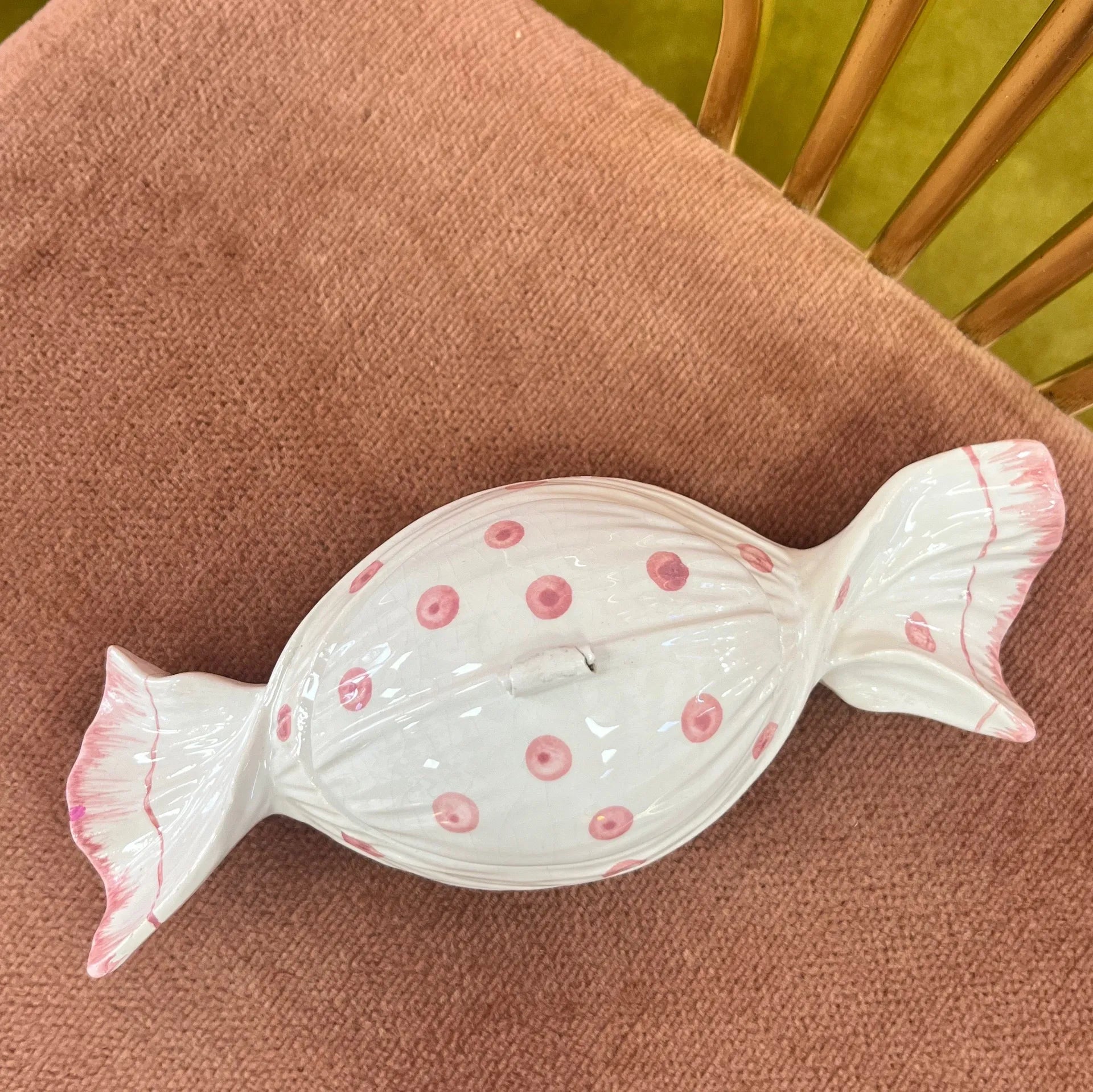 Boîte bonbon en porcelaine – Original Bassano, Italie, années 70 - Club Barbara