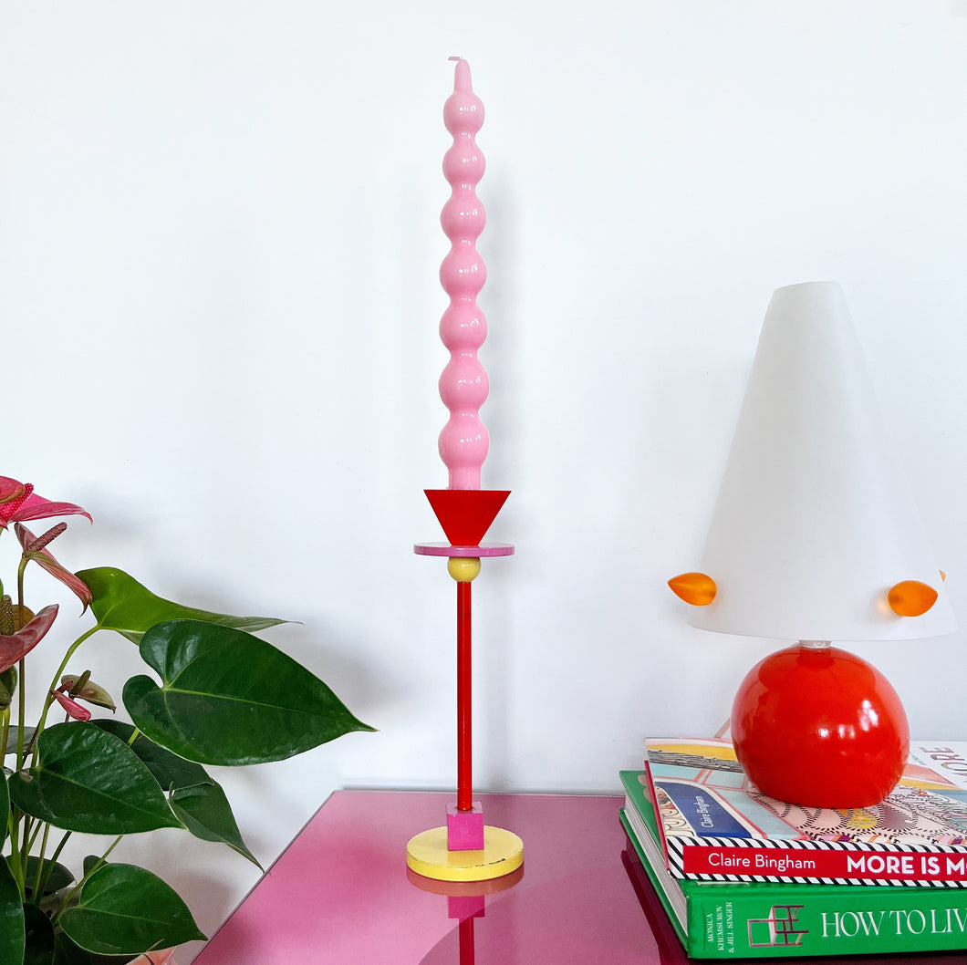 Bougeoir IKEA Memphis, Design par Anna Efverlund, années 80