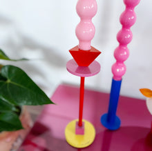 Charger l&#39;image dans la galerie, Bougeoir IKEA Memphis, Design par Anna Efverlund, années 80
