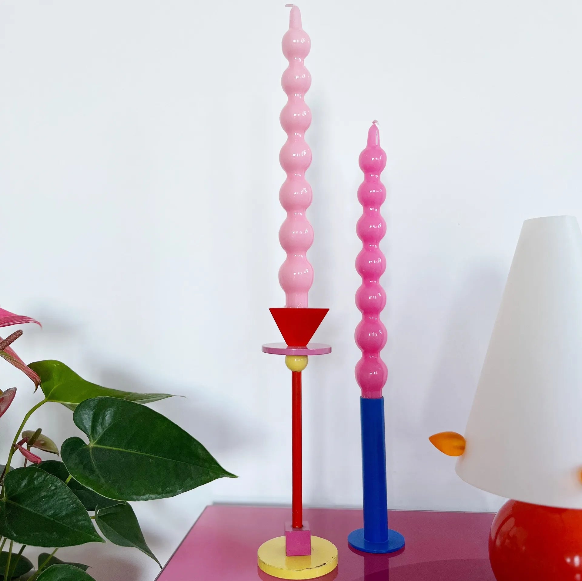 Bougeoir IKEA Memphis, Design par Anna Efverlund, années 80 - Club Barbara