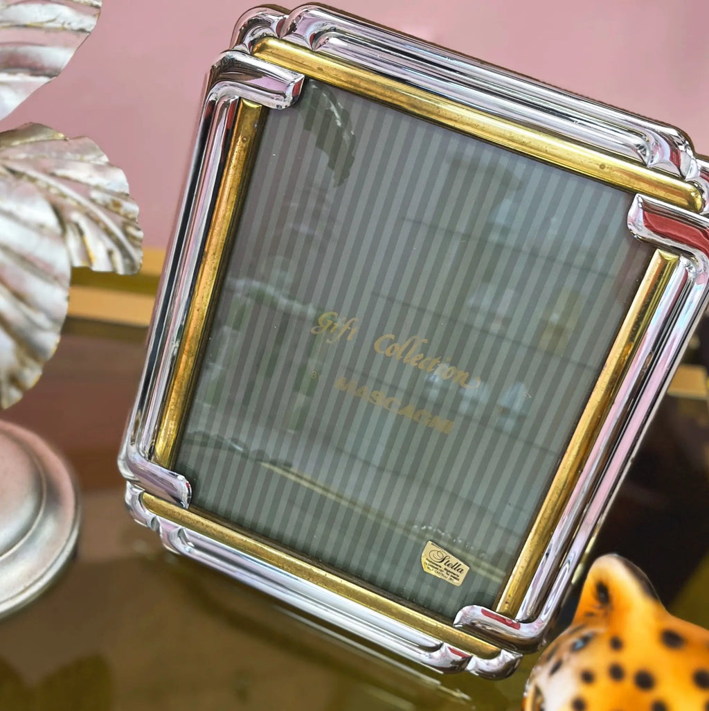 Cadre photo vintage 31 x 25 cm Mascagni Made in Italy Club Barbara
