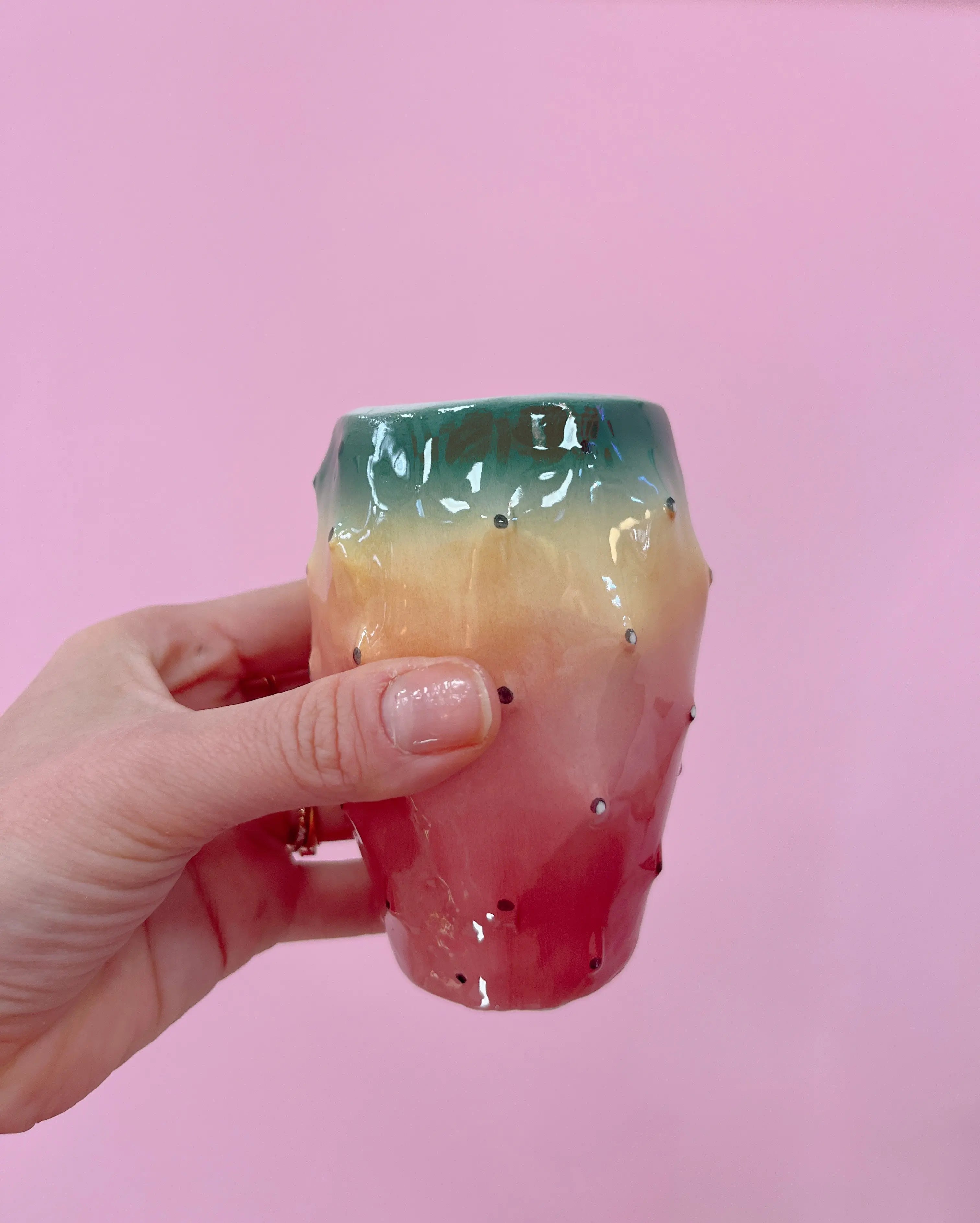 ceramique sicilienne vintage figuier barbarie table club barbara-8