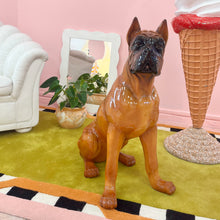 Charger l&#39;image dans la galerie, Boxer géant en céramique - Made in Spain - 70’s
