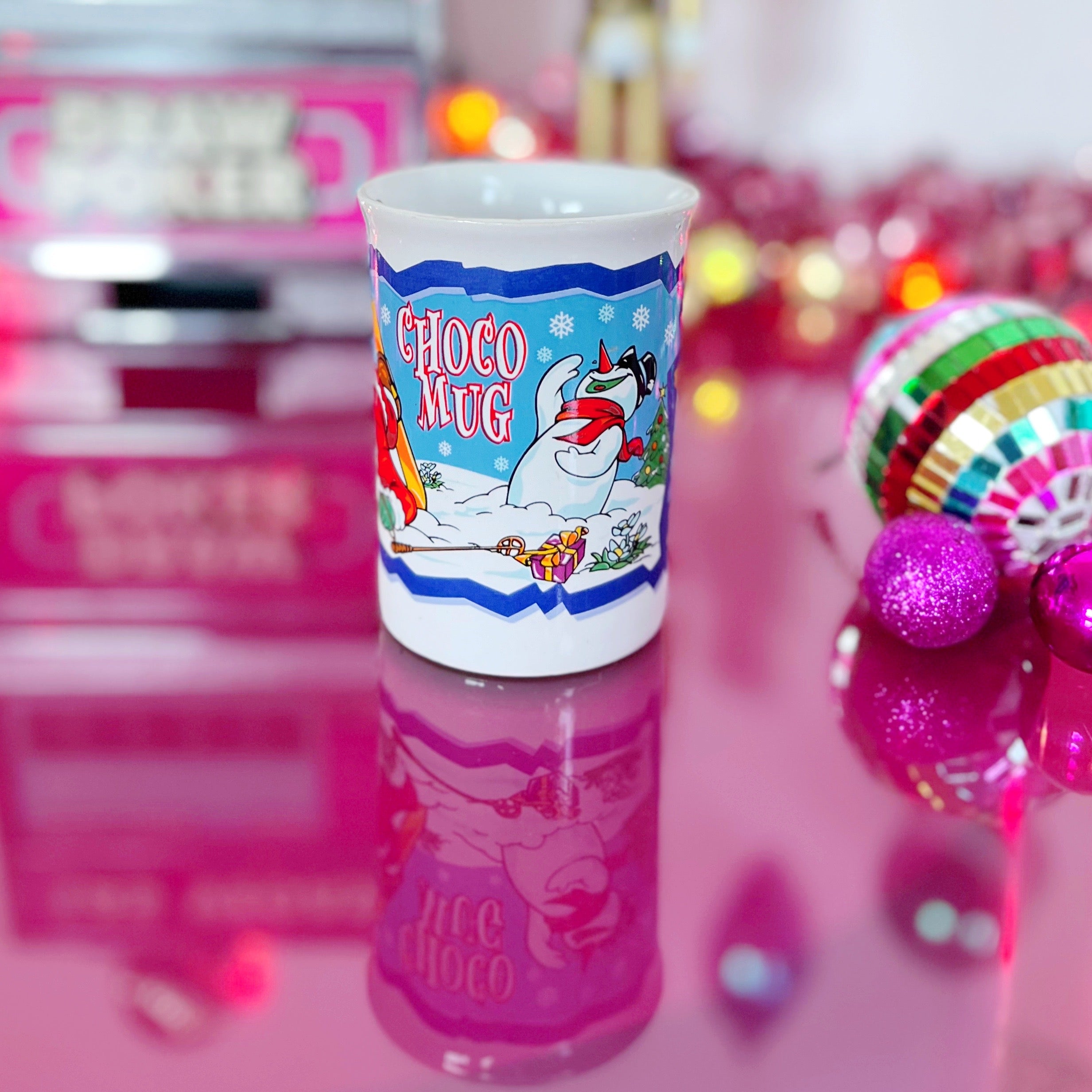 Mug vintage de Noël ChocoMug