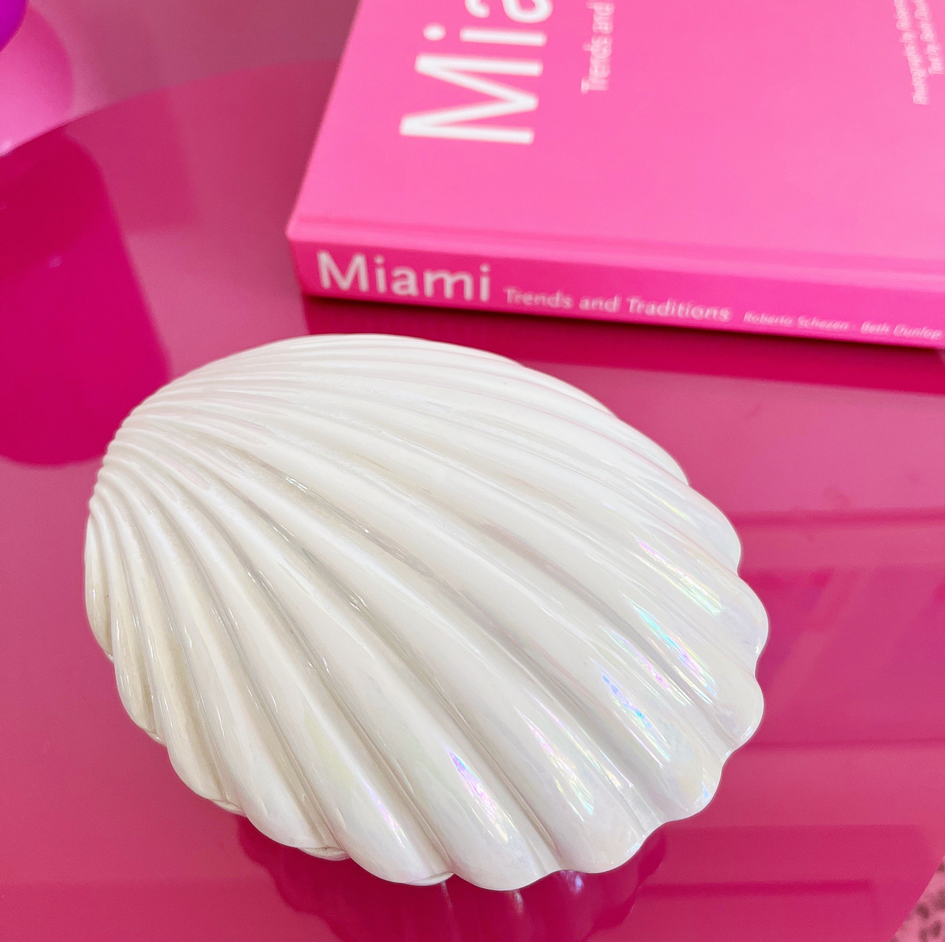 Grande boîte coquillage Made in Italy 80s