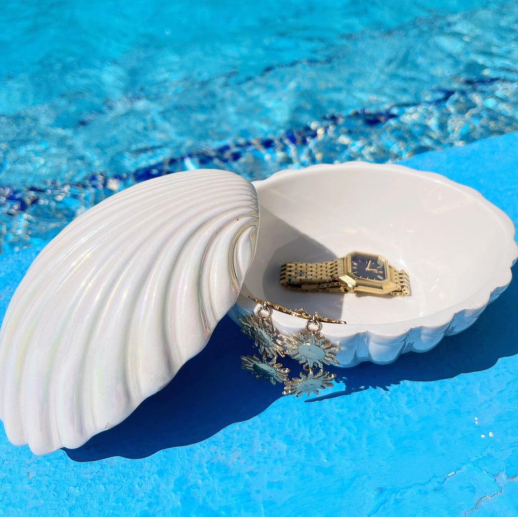 Grande boîte coquillage Made in Italy 80s