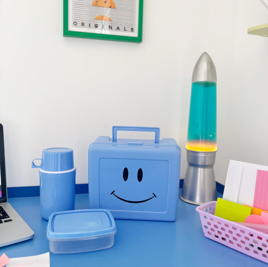 Vintage Smiley Lunch Box