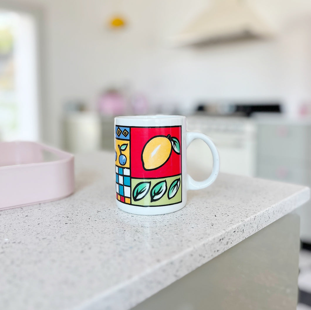 Mug vintage citron 90s