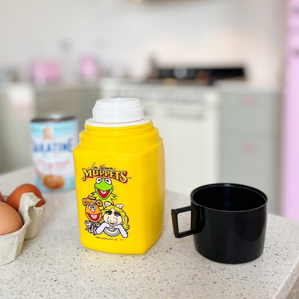 Thermos vintage 90s Muppets jaune