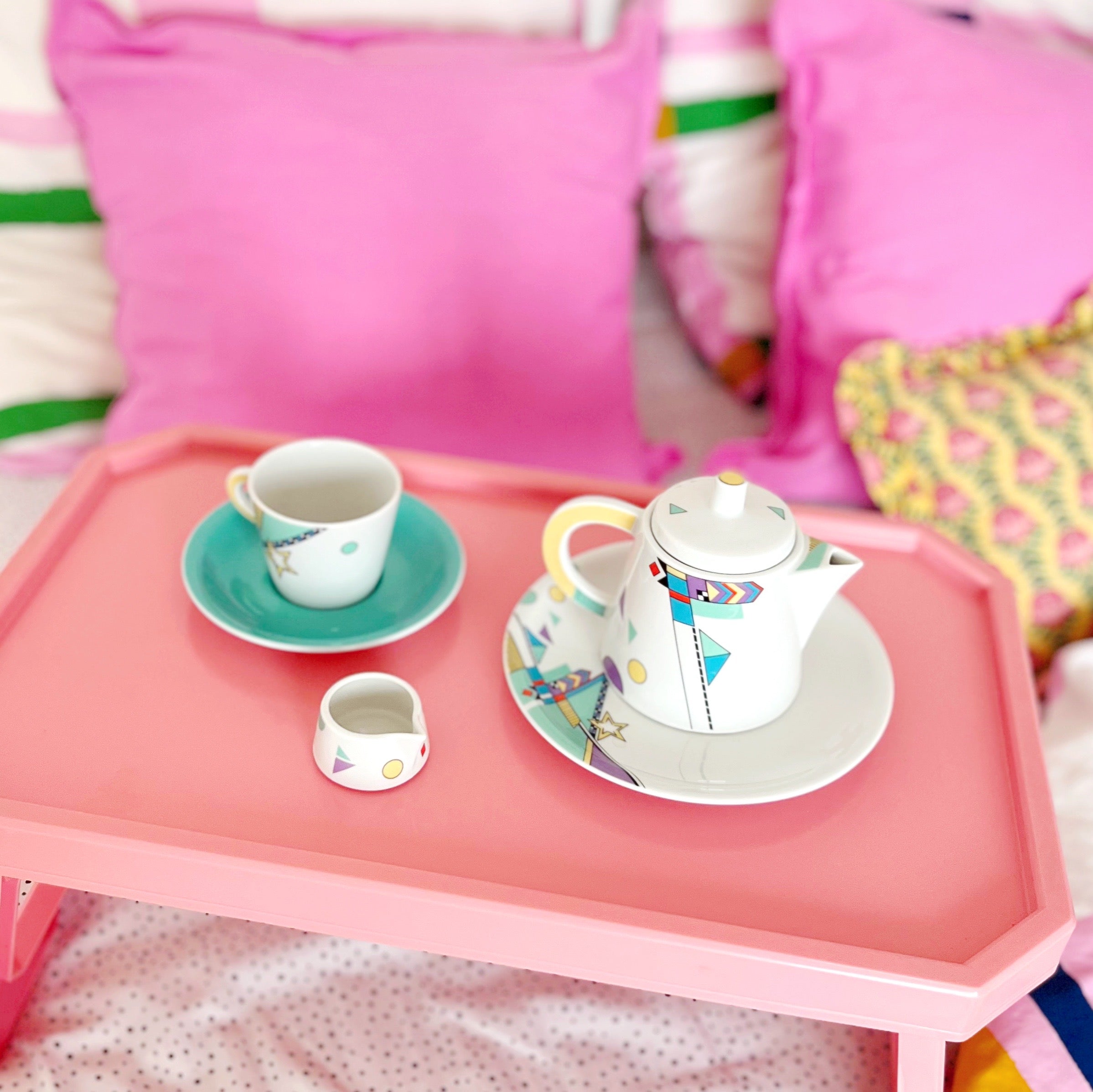 Plateau de service vintage annees 80