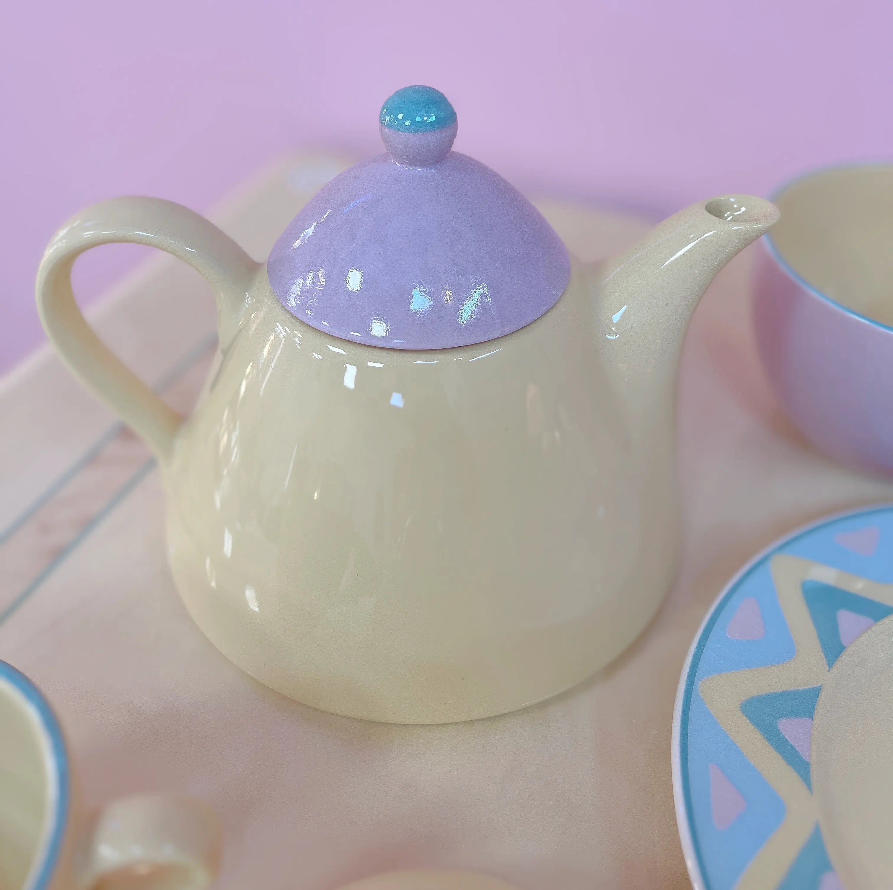 Motif Arizona Pagnossin bleu et lilas, Club Barbara
