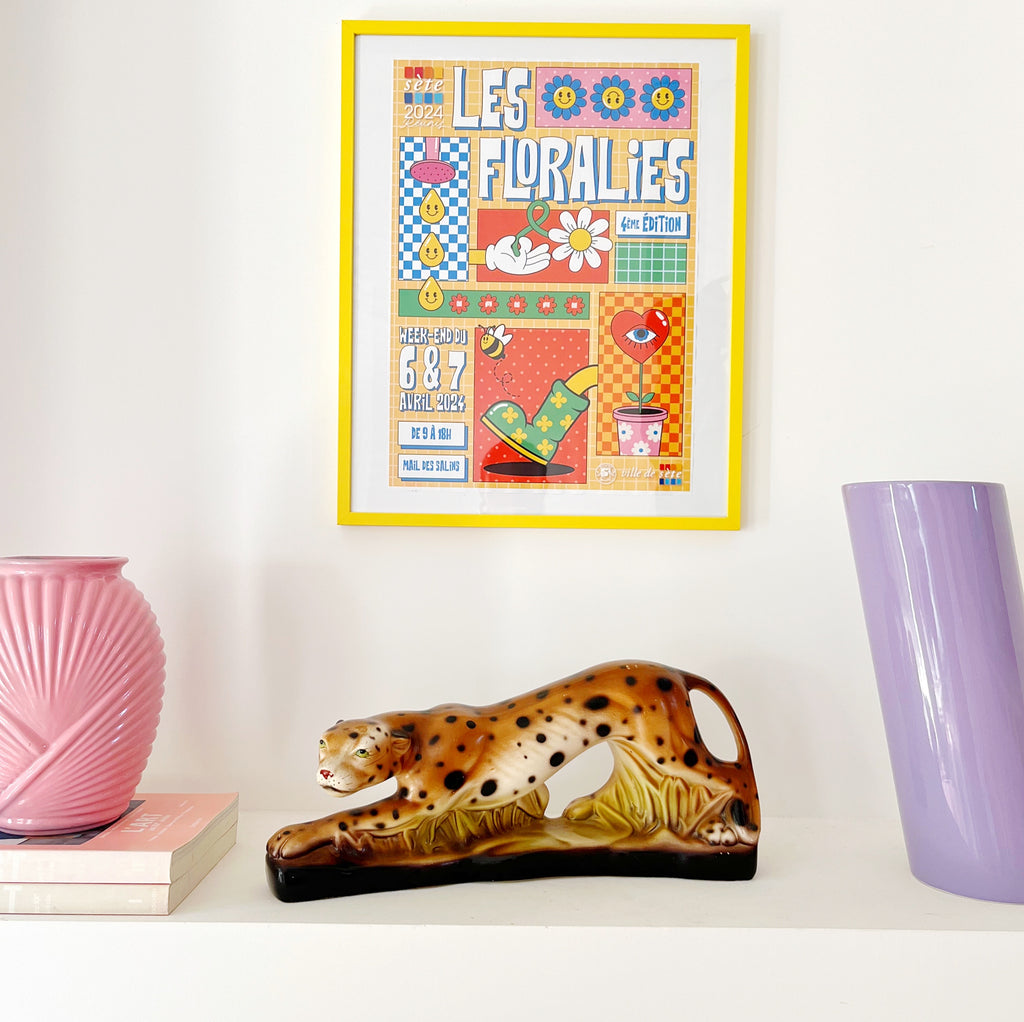 Panthère sauvage vintage