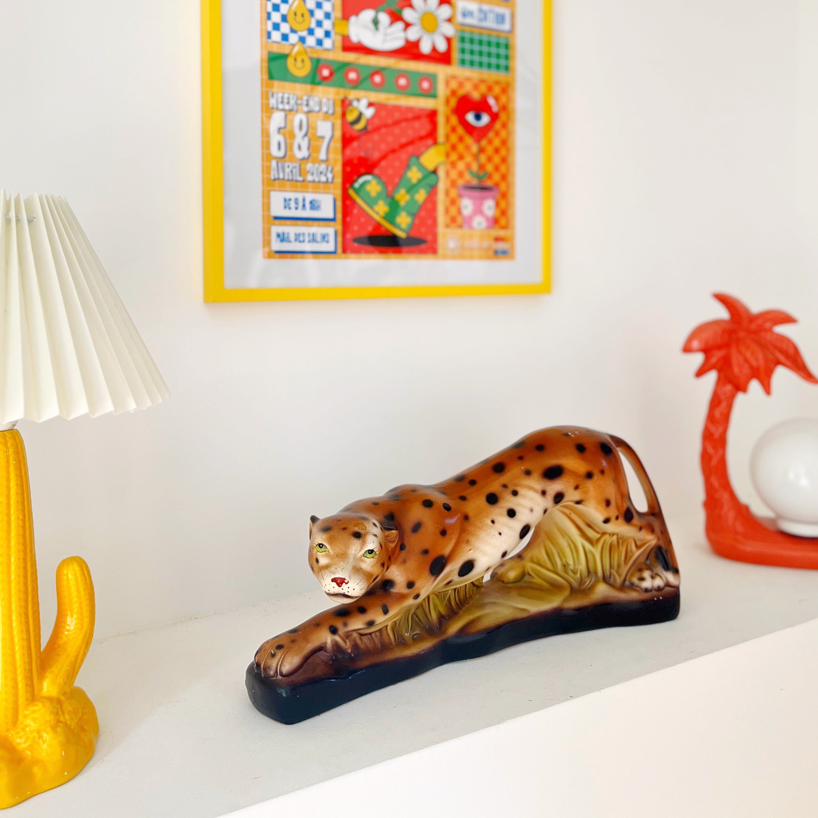 Panthère sauvage vintage