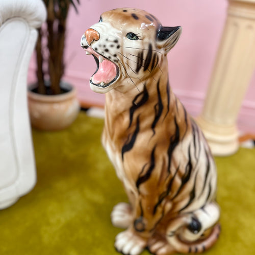 club barbara statue tigre vintage